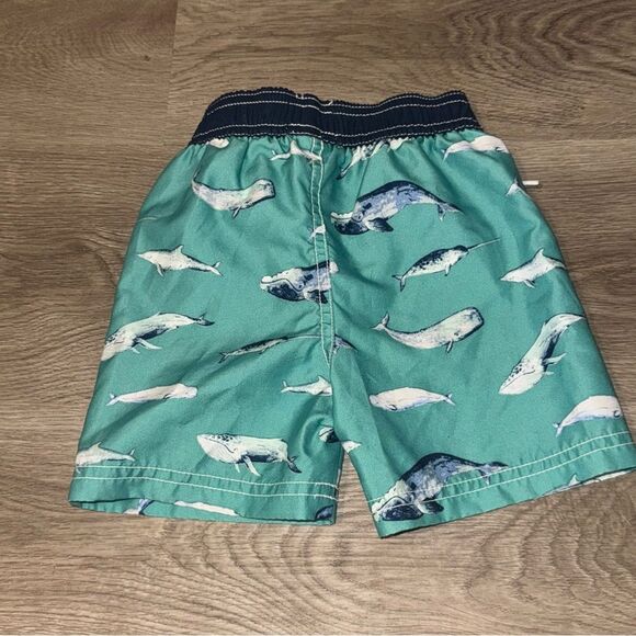 Kid's Old Navy Whale Print Swimsuit Board Shorts - Picture 5 of 5